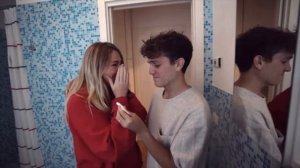 Man’s reaction on pregnancy