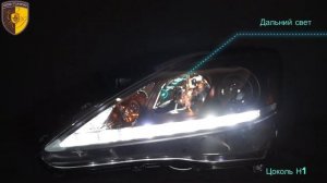 Тюнинг фары Черные Лексус ИС250 / Headlights Lexus IS250 IS350