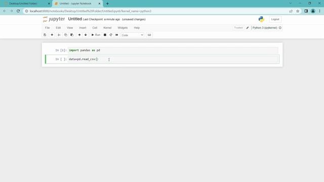 How to Import a CSV File in Jupyter Notebook