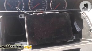 Nissan Primera P12 Замена монитора на Рестайловый. Перезавливка.