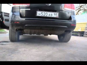 Туарег стоковый выхлоп 2JZ-GTE