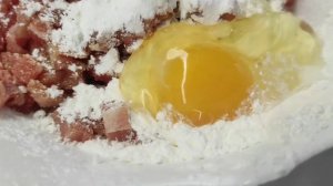 Рубленные котлеты из мяса