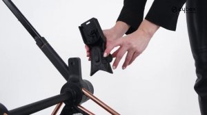PRIAM CYBEX установка люльки на шасси - инструкция