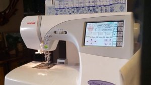 Janome Memory Craft 9700, tested