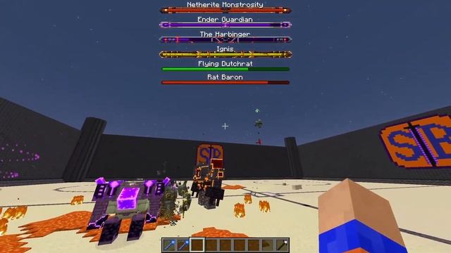 Rats and Ratlantis team vs L_ender's Cataclysm Team | Minecraft Mob battle смотреть онлайн
