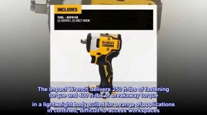 DEWALT DCF911B 20V MAX* 1/2" Impact Wrench with Hog Ring Anvil (Tool Only)