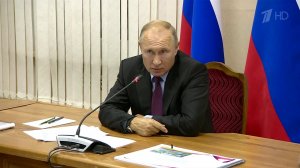 В городе Тулун Иркутской области оценку работе чиновников дал президент