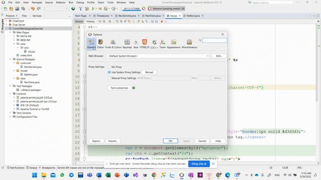 Guide to change proxy in Netbean 13 : proxy:8080 is FPT University Proxy for DH-FPT смотреть онлайн