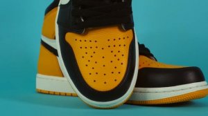 AIR JORDAN 1 TAXI Yellow Toe Review & On Feet