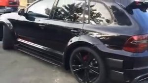Porsche cayenne turbo 955 957 Dynamic conversion body kit