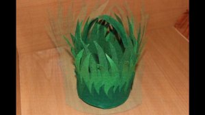Пасхальная корзинка из фетра своими руками