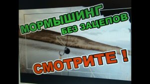 МОРМЫШИНГ без ЗАЦЕПОВ СМОТРИТЕ!!! ПРОЩЕ ПРОСТОГО!!!