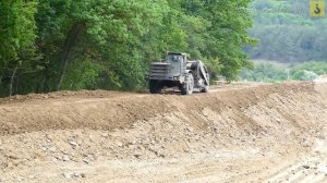 Строительство пруда в Земляничном. Часть #4 Отсыпка дамб, планировка откосов