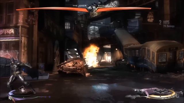 Injustice: Gods Among Us - Joker VS Batman (Story Battle 13) [HD] смотреть онлайн