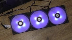Вентиляторы для корпуса ID-Cooling RGB с пультом