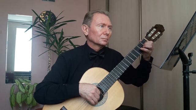 Леонид Притула. Вне зоны доступа (на гитаре). Обработка Олега Копенкова