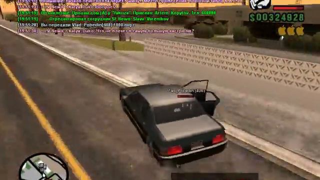 Yakuza, выполнение задания на Samp-rp 07 смотреть онлайн