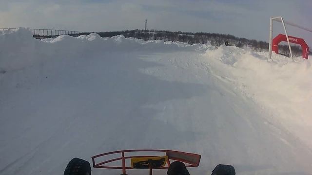 Соревнования по картингу. Один из заездов. Не удачное начало, но успешный конец. Motul смотреть онлайн