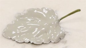 Делаем серебряный кулон-лист с помощью пасты PMC Paste