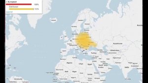 ДНК тест Family tree DNA, проиcхождение  Mои результаты.