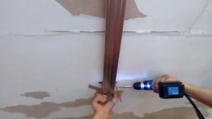 Как мы кривые стены МДФ панелями зашивали