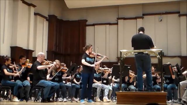 Bruch Concerto No. 1 in G minor, 1st mov. Avanti Summer MusicFest, 2014 смотреть онлайн
