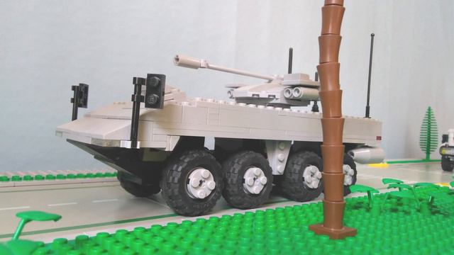 Lego military Typhoon U, Typhoon K, Tigr Kornet and K17 Boomerang APC MOC смотреть онлайн