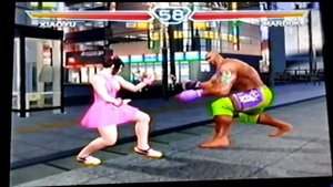 Tekken 4 Xiaoyu vs. Marduk