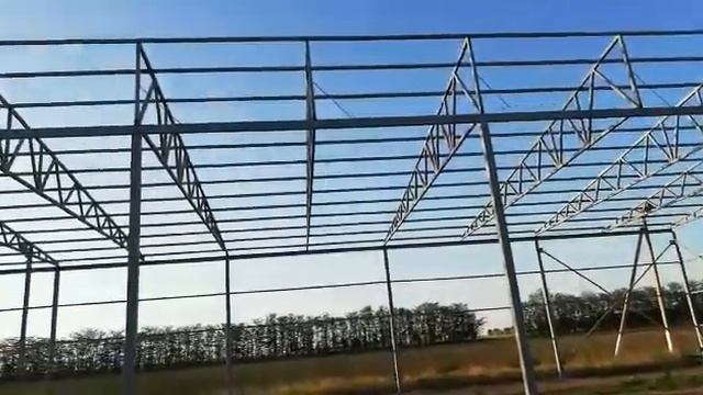 Строительство навеса под сельхоз технику смотреть онлайн