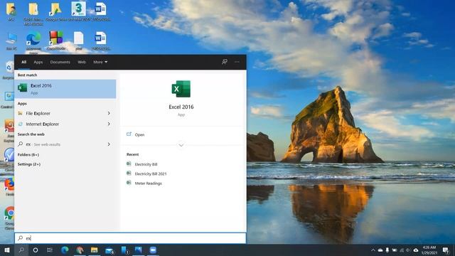 How to open Microsoft Excel in Windows 10 смотреть онлайн