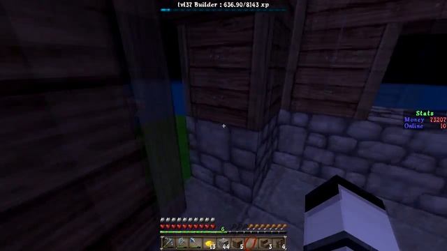 Minecraft Towny Ep. 20 - Chop Chop! Making that Lumberjack House! Pt. 1 of Build смотреть онлайн