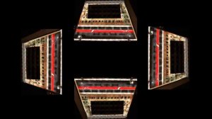 Голограмма для пирамидки (3D на здании )