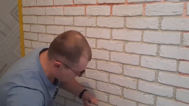 Как  и чем затереть швы у декоративного кирпича.