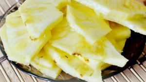 Мясо с ананасами