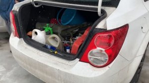 Замена лампочки заднего габарита Chevrolet Aveo т300 2013г.