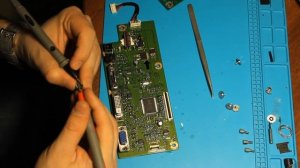 Ремонт монитора ACER G276HL (не включается)