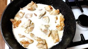 Куриная грудка в сливочно-сырном соусе | Вкусный ужин за 30 минут!