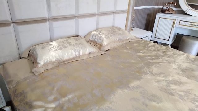 Спальня Селена в цвете Крем от фабрики Фортуна.