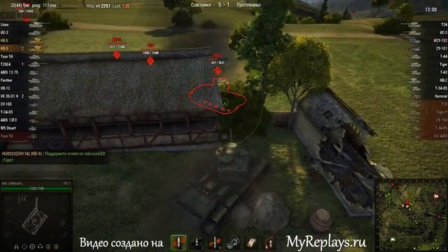 WOT: Вестфилд - КВ-5 - 3 фрага - смотреть онлайн