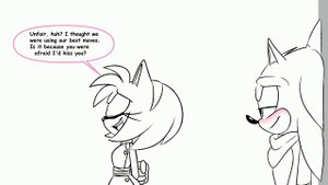 SonAmy Comic Dub - Flirting? (1-2) by @SherryDoodlez