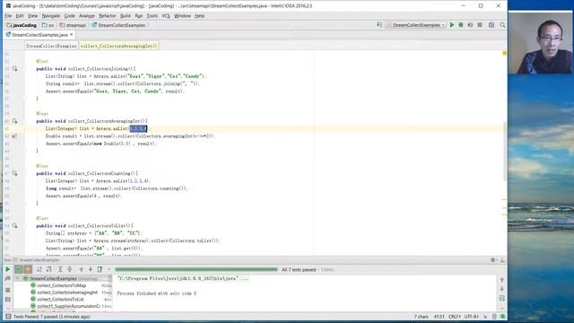 Java Stream Collect Examples смотреть онлайн