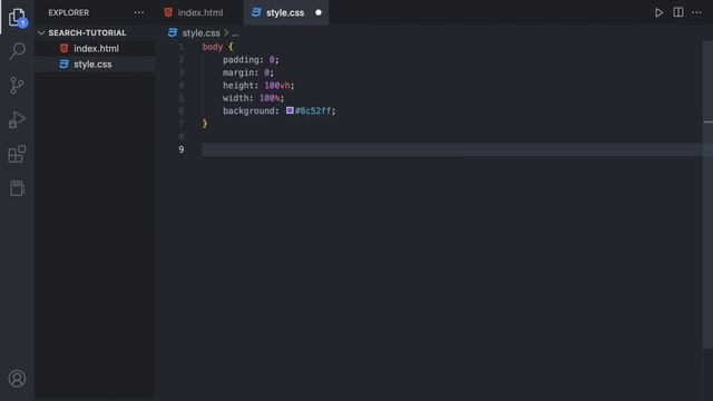 How to create Animated Search Bar with only HTML and CSS - Easy Beginner Tutorial