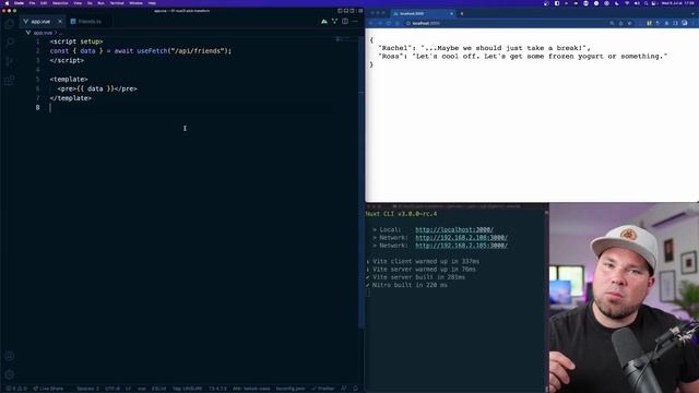 Fetching Data in Nuxt.js 3 by Tim Benniks: Vue.js Forge Mighty Bites смотреть онлайн
