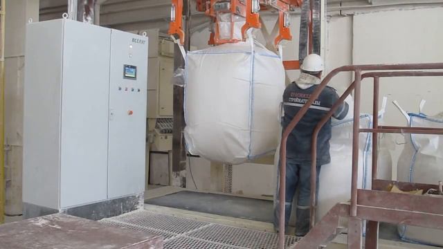 Вселуг Фасовка мела в биг бэги с 4 стропами смотреть онлайн