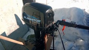 Первый запуск Gladiator 9.8 после доработок.