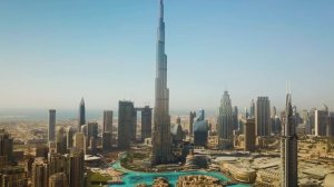 AMAZING BURJ KHALIFA AERIAL VIEW filmed by Sky Vision drone photography in Dubai