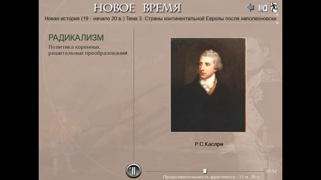 Новые политические течения XIX века (рус.) Новая история