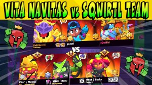 MATCHERINO CUP VITA NAVITAS vs SQWIRTL TEAM  #BrawlStars