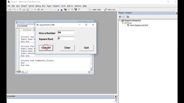 Square Root in Visual Basic 6
