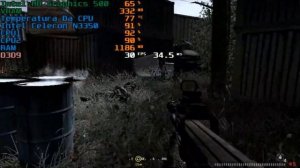 Call Of Duty 4 MW | Intel Celeron N3350 1.10 GHz | Intel(R) HD Graphics 500 | Game Test